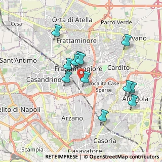Mappa Via Venezia, 80027 Frattamaggiore NA, Italia (1.83583)