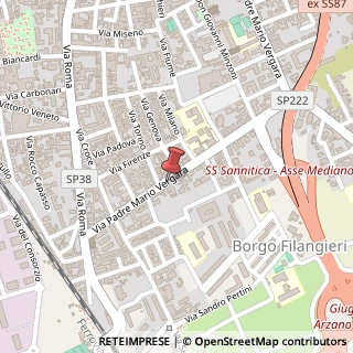 Mappa Via Padre Vergara Mario, 49, 80027 Frattamaggiore, Napoli (Campania)