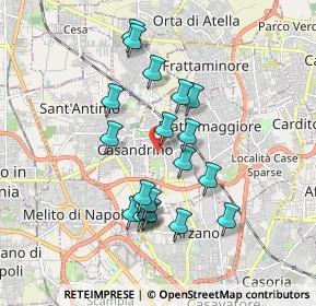 Mappa Via Fratelli Bandiera, 80028 Grumo Nevano NA, Italia (1.7535)