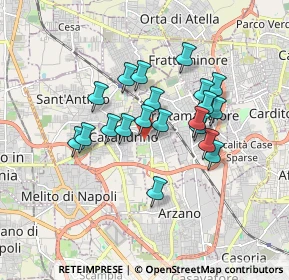 Mappa Via Fratelli Bandiera, 80028 Grumo Nevano NA, Italia (1.5045)