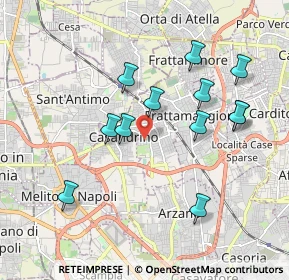 Mappa Via Fratelli Bandiera, 80028 Grumo Nevano NA, Italia (1.97583)