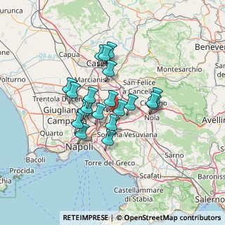 Mappa Via Gaetano Filangieri, 80011 Acerra NA, Italia (11.063)