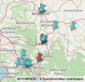 Mappa A16 Napoli - Canosa, 83100 Avellino AV, Italia (17.40941)