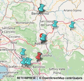 Mappa A16 Napoli - Canosa, 83100 Avellino AV, Italia (17.10714)