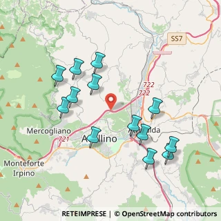 Mappa A16 Napoli - Canosa, 83100 Avellino AV, Italia (4.18077)