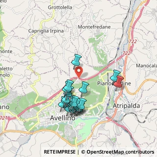 Mappa A16 Napoli - Canosa, 83100 Avellino AV, Italia (1.8955)