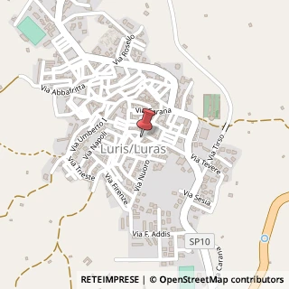 Mappa Via I° Maggio, 2, 07025 Luras, Olbia-Tempio (Sardegna)