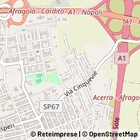 Mapa Afragola