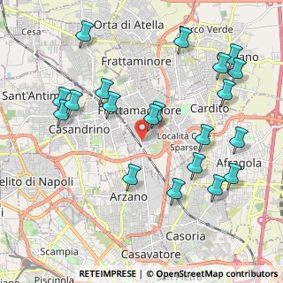 Mappa Via Giuseppe Verdi, 80027 Frattamaggiore NA, Italia (2.465)