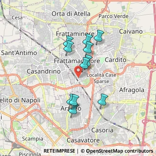 Mappa Via Giuseppe Verdi, 80027 Frattamaggiore NA, Italia (1.63091)