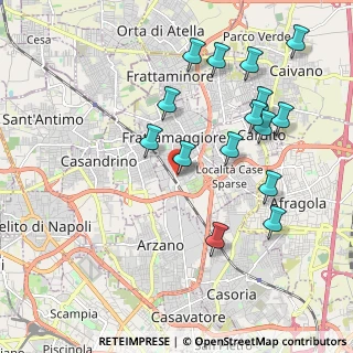 Mappa Via Giuseppe Verdi, 80027 Frattamaggiore NA, Italia (2.266)