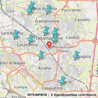 Mappa Via Giuseppe Verdi, 80027 Frattamaggiore NA, Italia (2.45091)