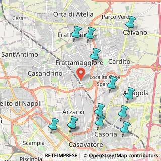 Mappa Via Giuseppe Verdi, 80027 Frattamaggiore NA, Italia (2.82385)
