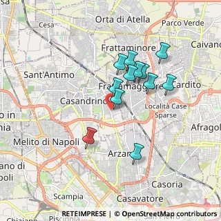 Mappa Via Madonna del Buon Consiglio, 80028 Grumo Nevano NA, Italia (1.6075)