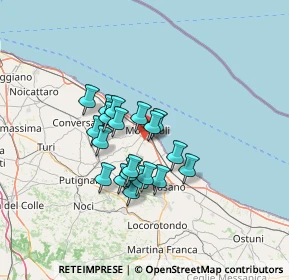 Mappa Via Romualdo, 70043 Monopoli BA, Italia (10.6415)