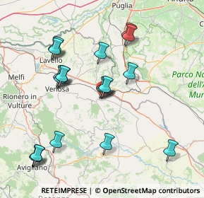 Mappa Via Succursale, 85026 Palazzo San Gervasio PZ, Italia (17.4105)