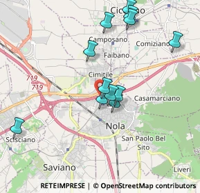 Mappa A16 Napoli - Canosa, 80035 Nola NA, Italia (1.99667)