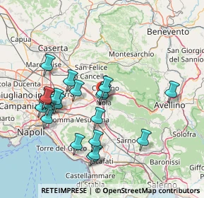 Mappa A16 Napoli - Canosa, 80035 Nola NA, Italia (15.8275)
