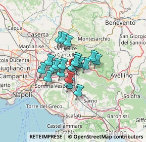 Mappa A16 Napoli - Canosa, 80035 Nola NA, Italia (8.4915)