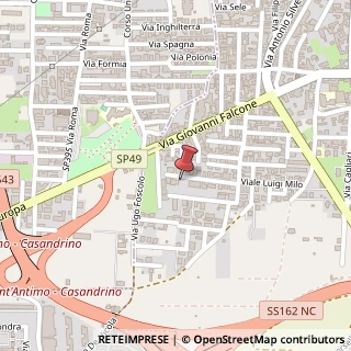 Mappa Via Giovanni Cimmino, 34, 80025 Casandrino, Napoli (Campania)