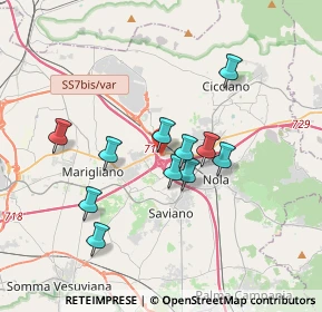 Mappa S.S. 7 BIS KM 50, 80035 Nola NA, Italia (3.24636)