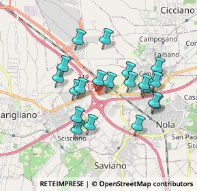 Mappa S.S. 7 BIS KM 50, 80035 Nola NA, Italia (1.697)