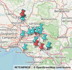Mappa S.S. 7 BIS KM 50, 80035 Nola NA, Italia (12.33333)