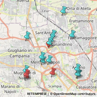 Mappa Via Ugo la Malfa, 80029 Sant'Antimo NA, Italia (2.45)