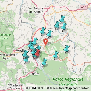 Mappa C.da Cesine, 83050 Parolise AV, Italia (7.4395)