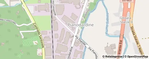 Mappa Avellino