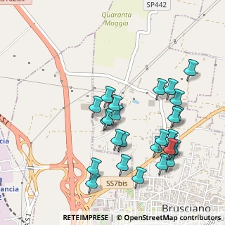 Mappa Via Cimminola, 80031 Brusciano NA, Italia (0.55154)