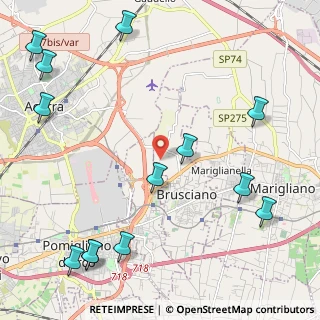 Mappa Via Cimminola, 80031 Brusciano NA, Italia (3.21923)