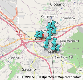 Mappa VIA VARIANTE, 80035 Nola NA, Italia (1.11875)