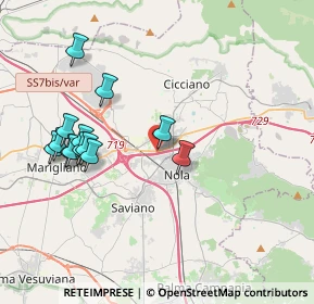 Mappa VIA VARIANTE, 80035 Nola NA, Italia (4.21)