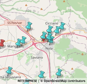 Mappa VIA VARIANTE, 80035 Nola NA, Italia (5.03667)