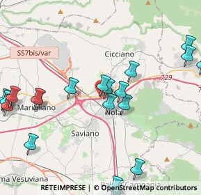 Mappa VIA VARIANTE, 80035 Nola NA, Italia (5.5075)