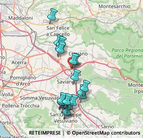 Mappa VIA VARIANTE, 80035 Nola NA, Italia (7.5705)