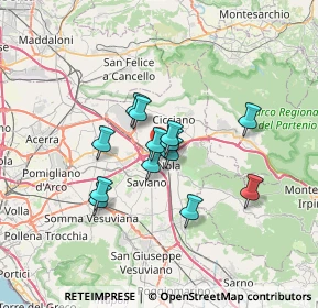 Mappa VIA VARIANTE, 80035 Nola NA, Italia (5.26385)