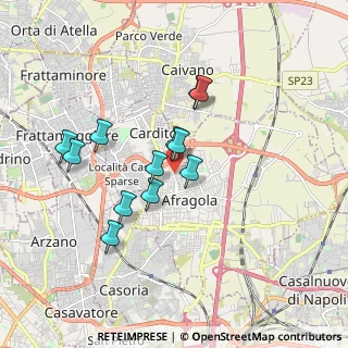 Mappa Via Ugo Foscolo, 80021 Afragola NA, Italia (1.62)