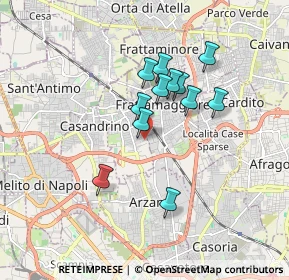 Mappa Via Domenico Padula, 80028 Grumo Nevano NA, Italia (1.49417)