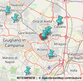 Mappa Via Domenico Padula, 80028 Grumo Nevano NA, Italia (4.34727)
