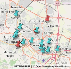 Mappa Via Roma, 80028 Grumo Nevano NA, Italia (4.41882)