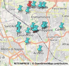 Mappa Via Roma, 80028 Grumo Nevano NA, Italia (1.8415)
