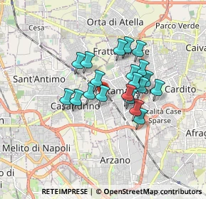Mappa Via Roma, 80028 Grumo Nevano NA, Italia (1.3545)