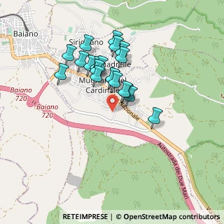 Mappa Via N. Pistelli, 83027 Mugnano del Cardinale AV, Italia (0.8005)