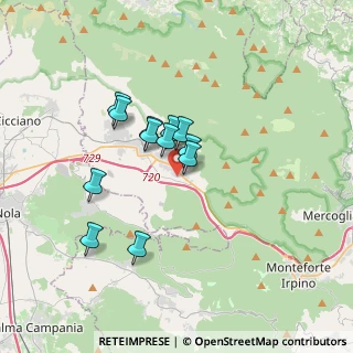 Mappa Via N. Pistelli, 83027 Mugnano del Cardinale AV, Italia (2.80333)