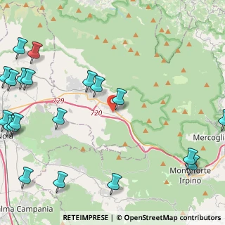 Mappa Via N. Pistelli, 83027 Mugnano del Cardinale AV, Italia (7.2345)
