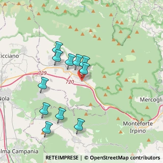 Mappa Via N. Pistelli, 83027 Mugnano del Cardinale AV, Italia (3.87182)