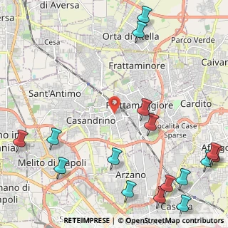 Mappa Via Tammaro Spena, 80028 Grumo Nevano NA, Italia (3.535)