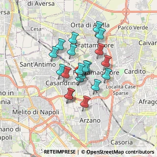 Mappa Piazza Cirillo, 80028 Grumo Nevano NA, Italia (1.3275)